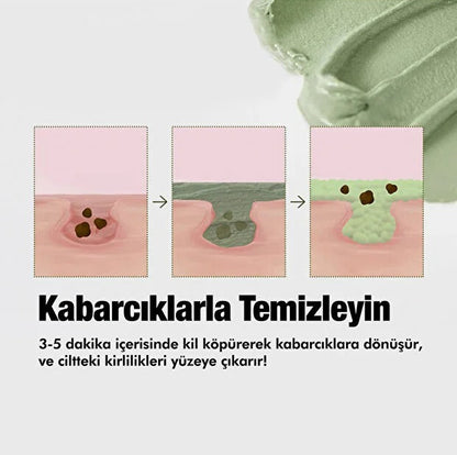 P.CALM Fesleğenli Köpüklü Kil Maskesi